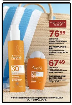 Spray ochronny przeciwsłoneczny Avène Sun SPF 30 promocja w Ziko Dermo