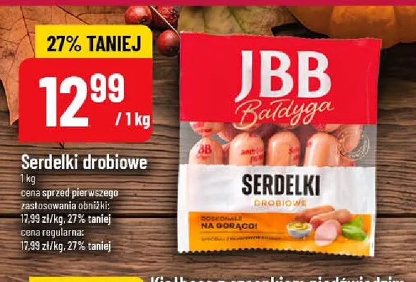 Serdelki drobiowe promocja w POLOmarket
