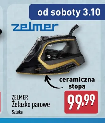 Żelazko parowe Zelmer promocja w Aldi