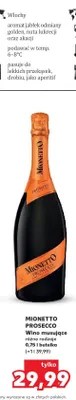 Wino musujące Mionetto Prosecco promocja w Kaufland