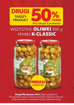 Oliwki czarne drylowane K-Classic promocja w Kaufland