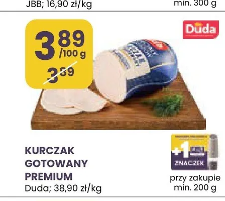 Kurczak gotowany Premium Duda promocja w Stokrotka