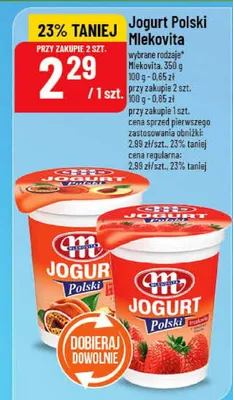 Jogurt Polski Niekovita promocja w POLOmarket