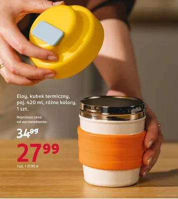 Kubek termiczny promocja w Rossmann