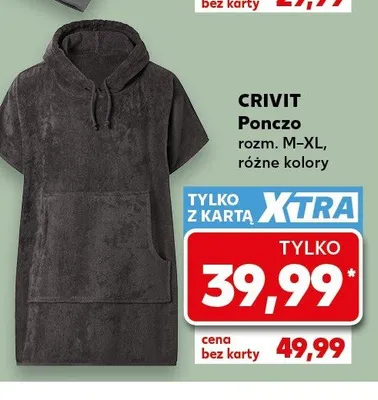 Ponczo Crivit promocja w Kaufland