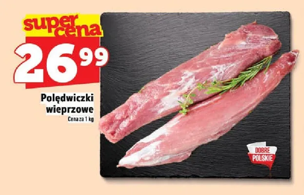Polędwiczki wieprzowe promocja w TOPAZ