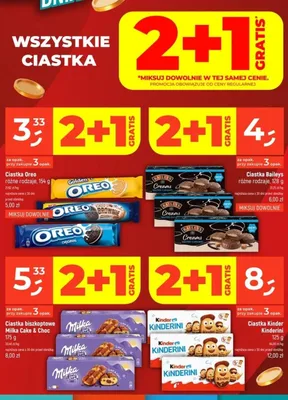 Ciastka biszkoptowe Milka Cake & Choc promocja w Dealz