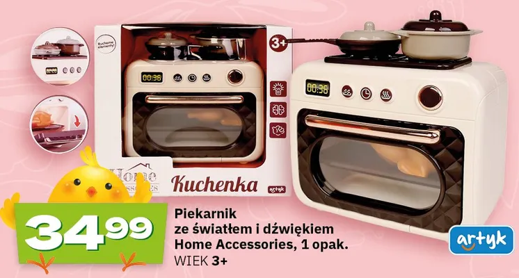 Piekarnik ze światłem i dźwiękiem promocja w Twój Market