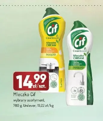 Mleczko do czyszczenia Cif Original promocja w Avita