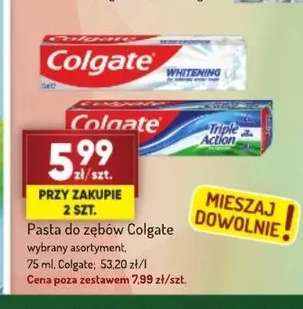 Pasta do zębów Colgate promocja w Avita