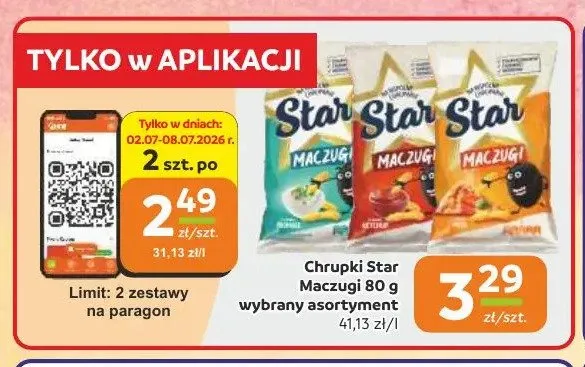 Chrupki Star Maczugi promocja w Gama