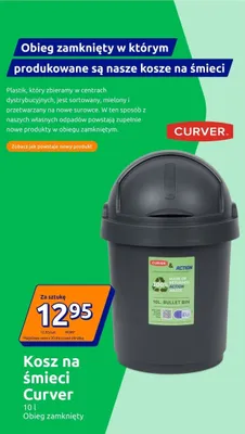Kosz na śmieci 10 l promocja w Action