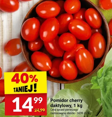 Pomidor cherry daktylowy promocja w Twój Market