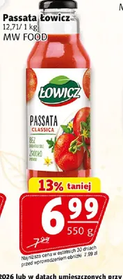 Passata classica Łowicz promocja w Prim Market