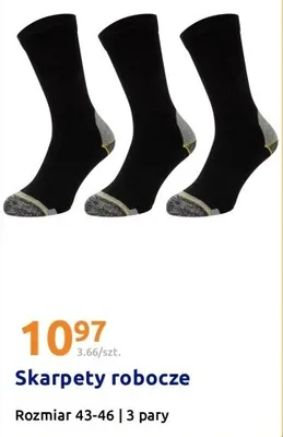 Skarpety robocze promocja w Action
