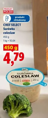 Surówka coleslaw Chef Select promocja w Lidl