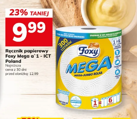 Ręcznik papierowy Foxy Mega promocja w Hitpol
