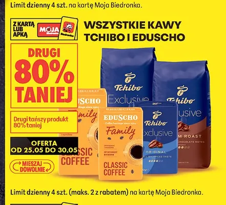 Kawa Tchibo Exclusive promocja w Biedronka