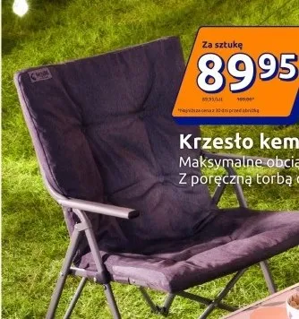 Krzesło kempingowe Froyak promocja w Action