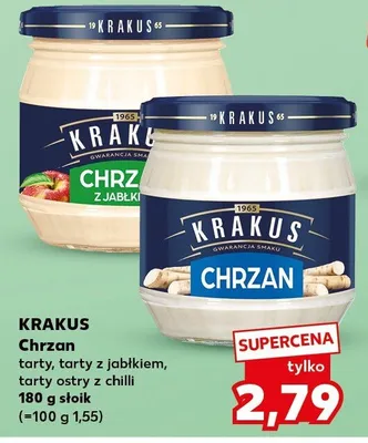 Chrzan torty, tarty z jabłkiem, torty ostry z chili promocja w Kaufland