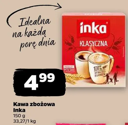 Kawa zbożowa Inka klasyczna promocja w Netto