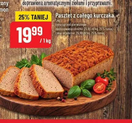 Pasztet z całego kurczaka promocja w POLOmarket