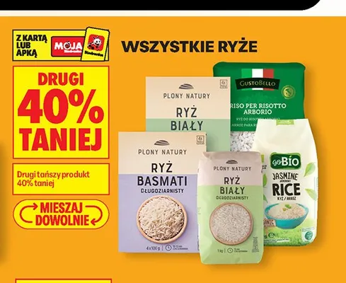 Ryż biały długoziarnisty Plony Natury promocja w Biedronka