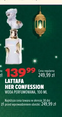 Woda perfumowana Lattafa Her Confession promocja w Drogerie Natura