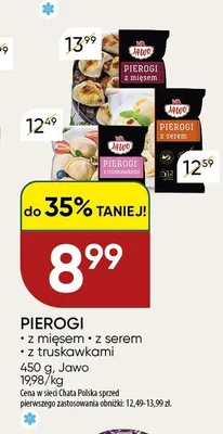 Pierogi Jawo z mięsem promocja w Chata Polska