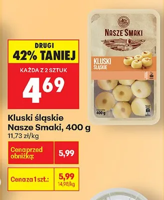 Kluski śląskie promocja w Biedronka