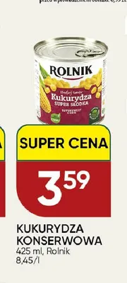 Kukurydza konserwowa Rolnik promocja w Chata Polska