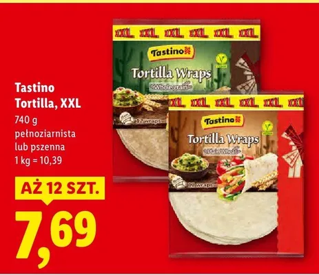 Tortilla, XXL pszenna promocja w Lidl