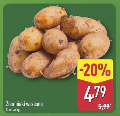 Ziemniaki wczesne promocja w Aldi