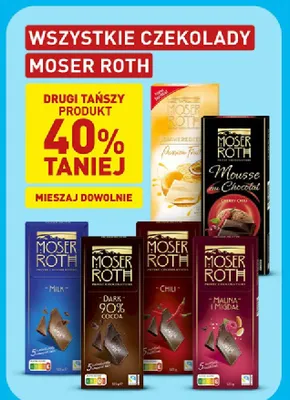 Czekolada Moser Roth Chili promocja w Aldi