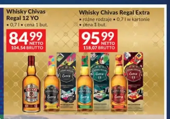Whisky Chivas Regal 12 YO promocja w Makro