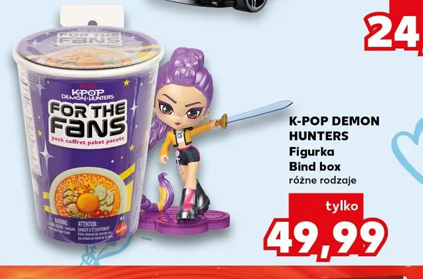 Figurka K-Pop Demon Hunters Blind box promocja w Kaufland