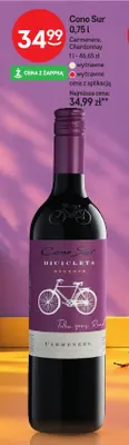 Wino białe Cono Sur Chardonnay promocja w Żabka