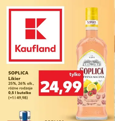 Likier Soplica promocja w Kaufland