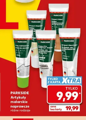 Artykuły malarskie naprawcze Parkside promocja w Kaufland