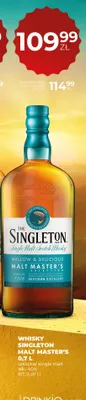 Whisky The Singleton Malt Master's Selection promocja w Duży Ben