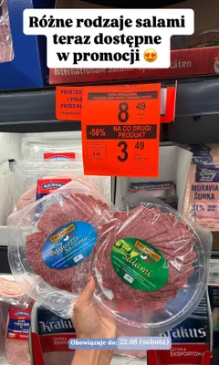Salami Tremondi promocja w Aldi