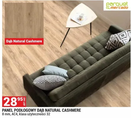 Panel podłogowy Dąb Natural Cashmere promocja w Merkury Market