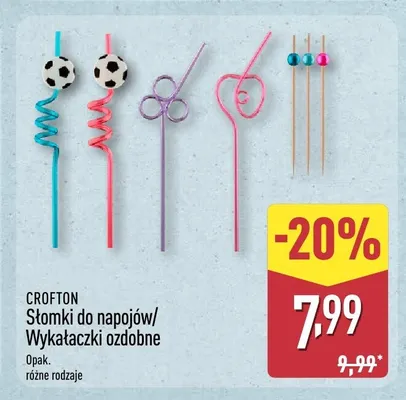 Wykałaczki ozdobne Crofton promocja w Aldi