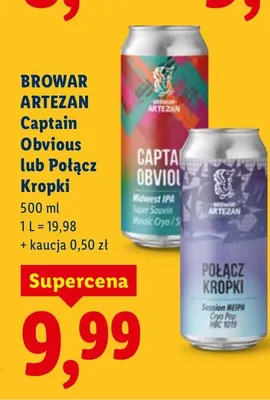 Piwo kraftowe Captain Obvious promocja w Lidl