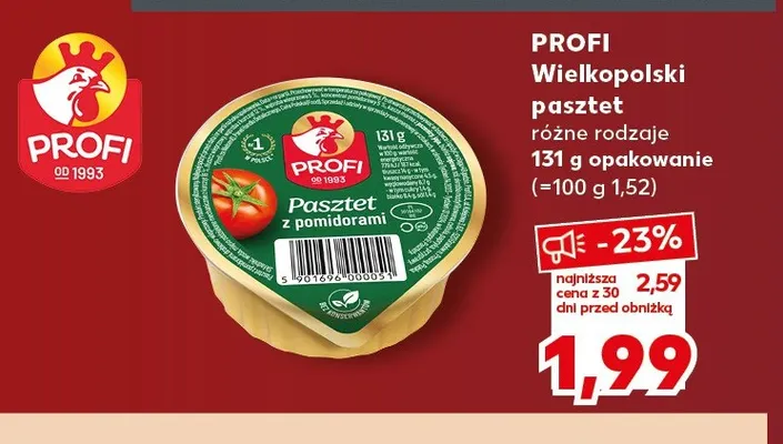 Wielkopolski pasztet Profi promocja w Kaufland