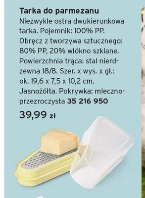 Tarka do parmezanu promocja w Tchibo