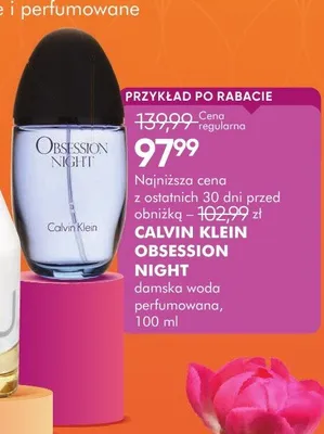 Perfumy Obsession Night promocja w Super-Pharm