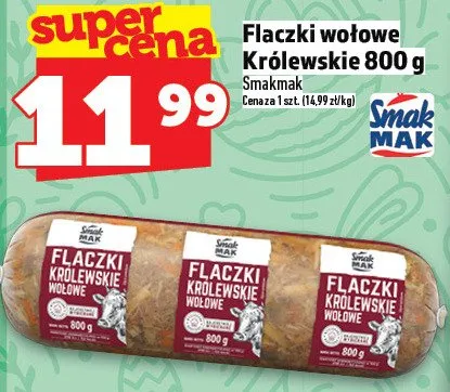 Flaczki wołowe Królewskie promocja w TOPAZ