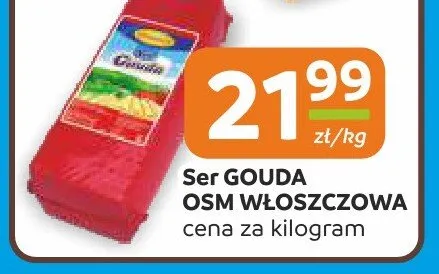Ser Gouda OSM Włoszczowa promocja w Społem Częstochowa
