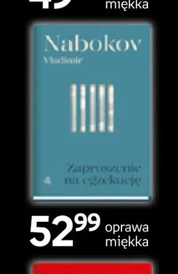 Książka Zaproszenie na egzekucję Vladimir Nabokov promocja w Empik